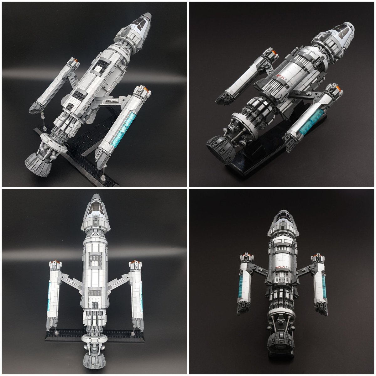 Comparison between the 2021 Phoenix (left) and the refitted 2023 one (right). Remarkable differences in scale, color, details and picture quality 😊🖖🏻

#FirstContactDay