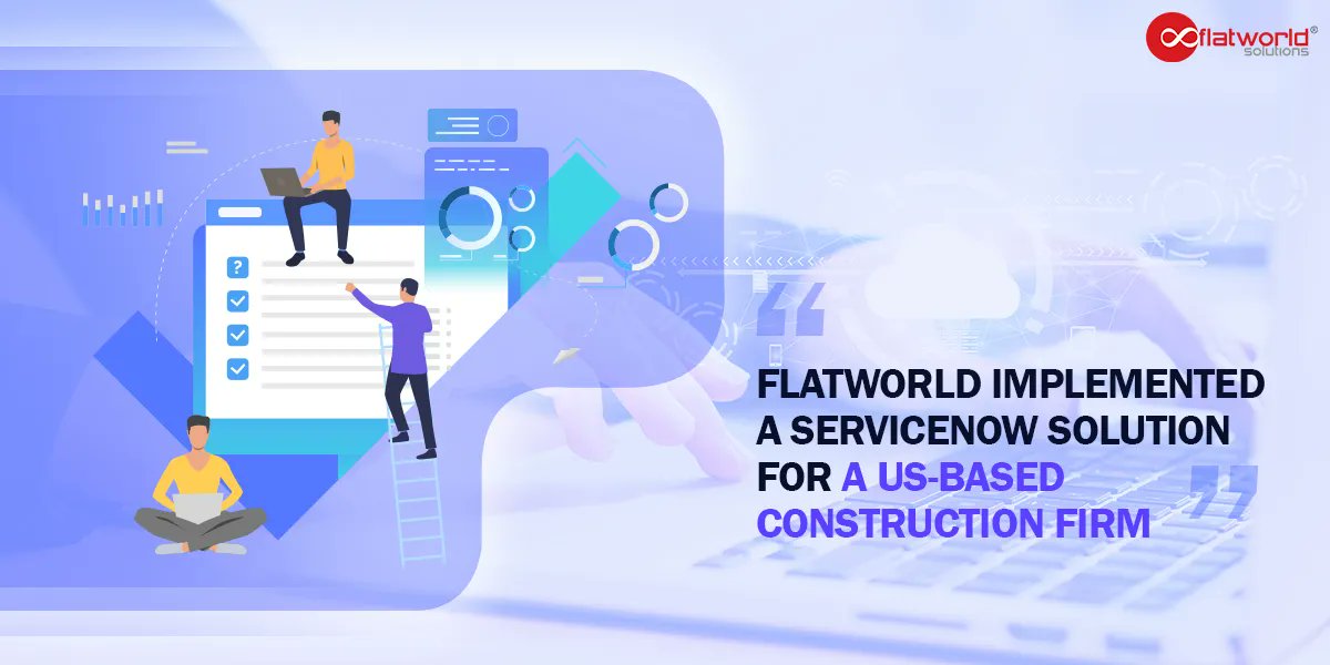 flatworldsols's tweet image. Learn how Flatworld Solutions helped one of America&apos;s largest diversified construction and construction materials companies overcome a similar challenge with a powerful ServiceNow ticketing solution. 
Find out more at: bit.ly/3KzjR6x

#software #nodejs #nodejsdevelopers