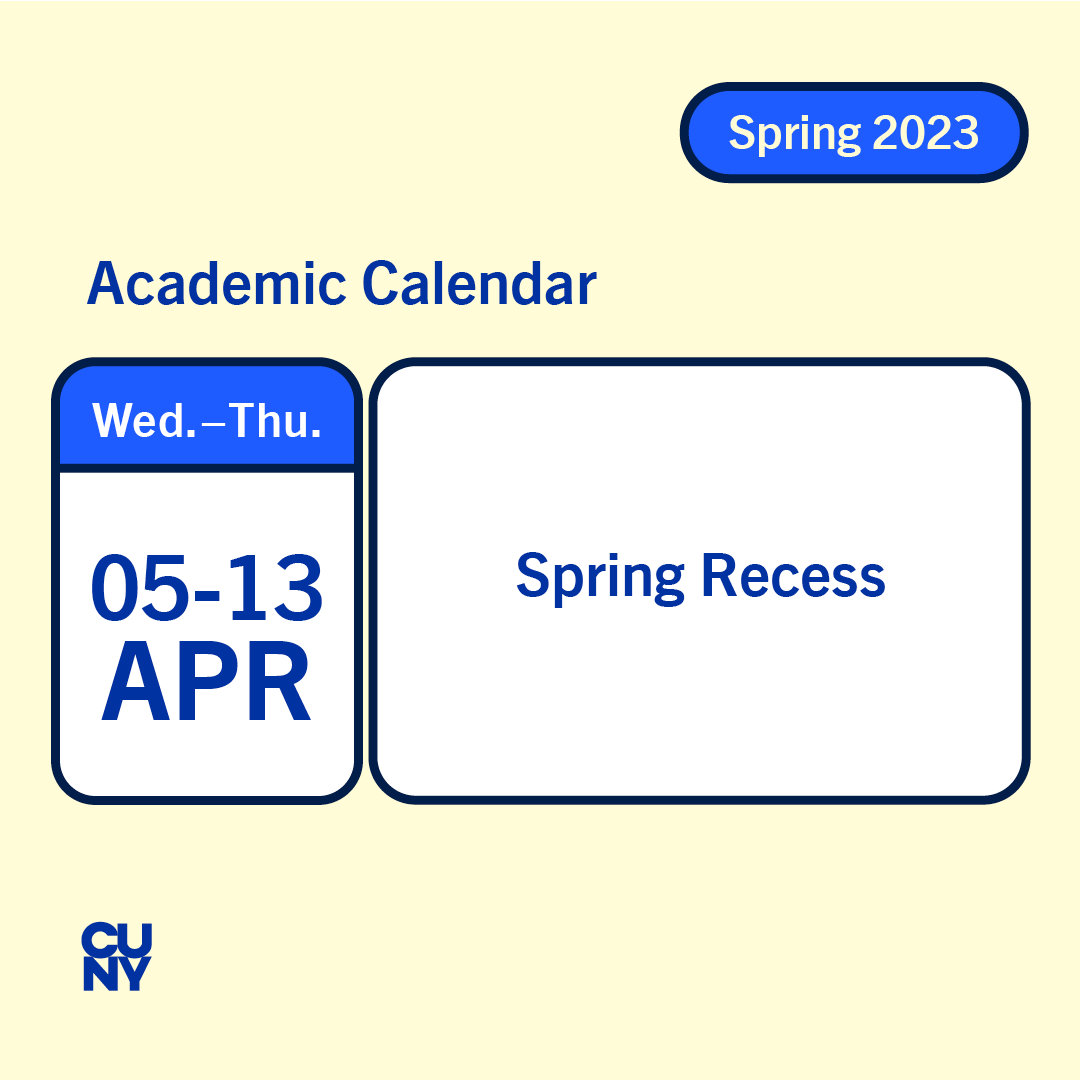 Enjoy your spring break 😎