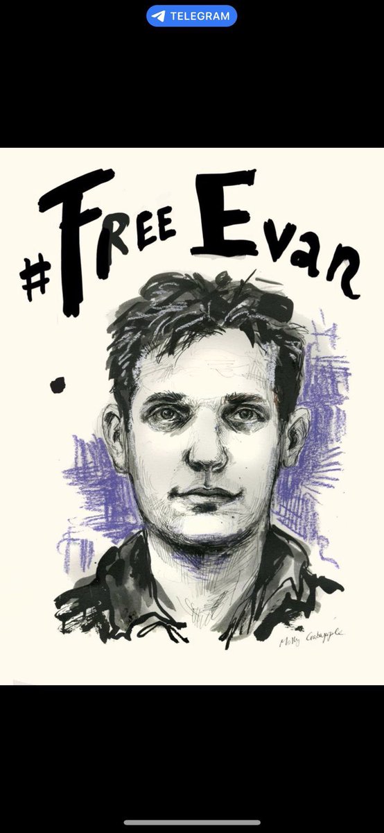 It has been one week since @WSJ’s @evangershkovich was detained in Russia. He was doing journalism, the thing he loves, when the FSB arrested him. #FreeEvan