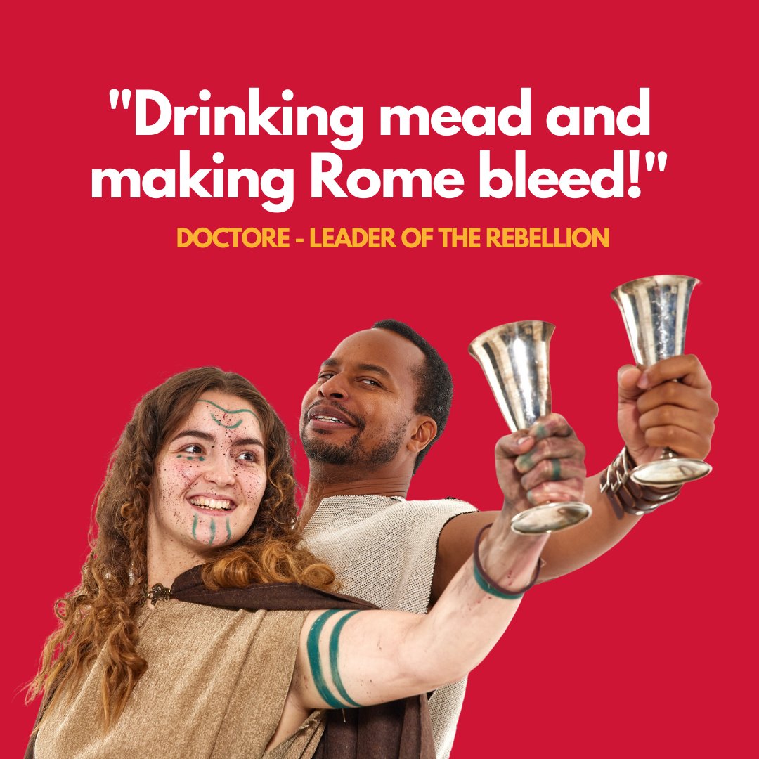 spartacus_on_X's tweet image. &quot;Drinking mead and making Rome bleed!&quot;

#JOINTHEFIGHT #IMMERSIVEEXPERIENCE #LIVERPOOLBLOGGERS