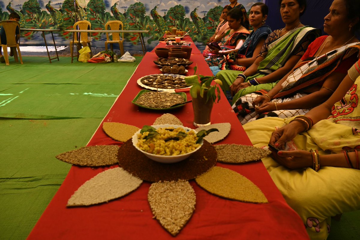 KoraputMillets's tweet photo. For celebrating international year of millets ,District level millets cooking competition was organized today in the premises of CDAO Office, Jeypore . @dmkoraput @CDAO_Koraput https://t.co/OSqkVwuPVv