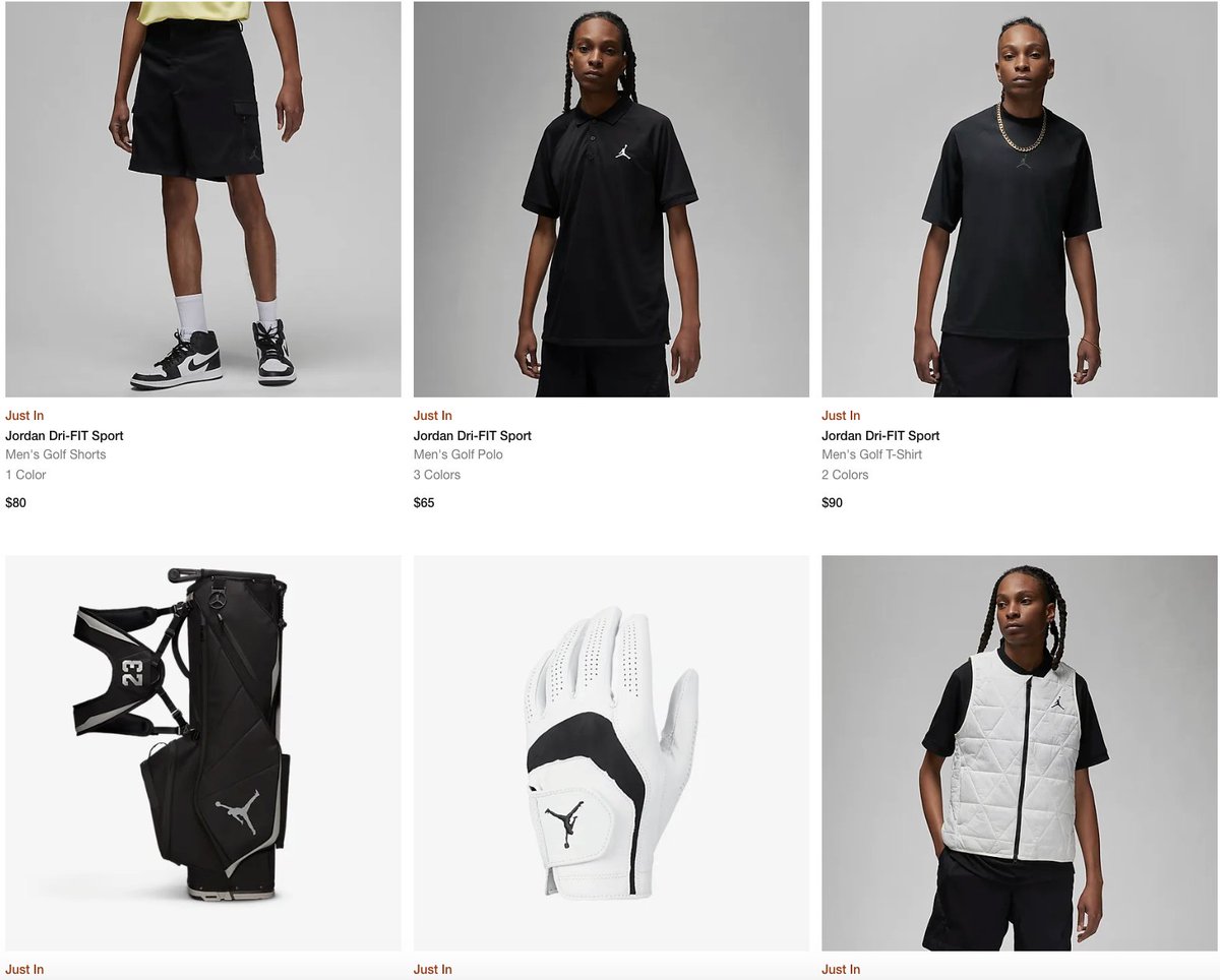 AD: NEW Jordan Golf Apparel + Bags on Nike US

Shop -&gt; bit.ly/3zzzyEx