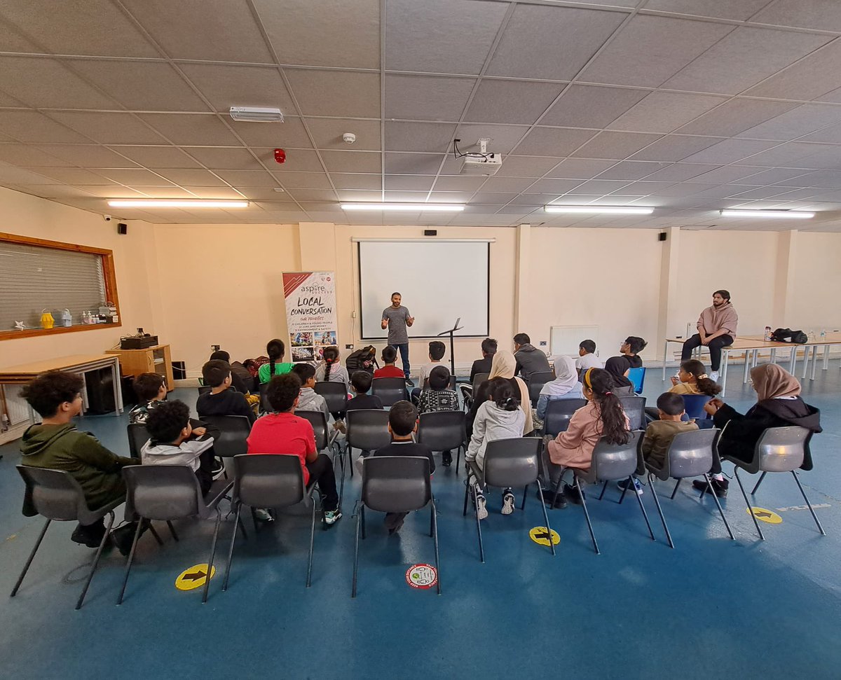 AspireNSucceed's tweet photo. A great workshop with young people, tackling issues around mental health and well-being. So many powerful stories being shared. #LocalConversation #MentalHealthAwareness https://t.co/IPOfIbfGfZ