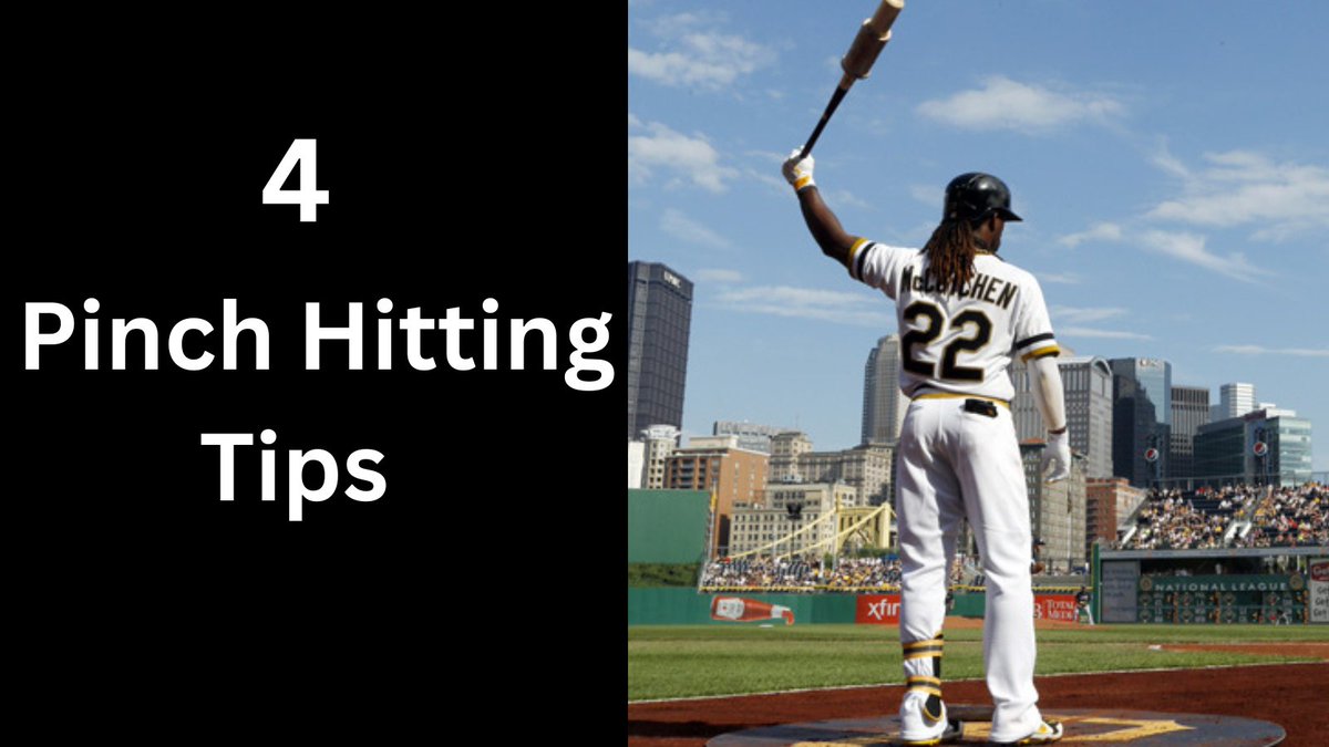 pjonesbaseball's tweet photo. Pinch Hitting is the hardest thing in baseball

- You were sitting on the bench 
- You have 1 AB to prove yourself 
- You have to face a tough pitcher

Here are 5 tips to help you as a pinch hitter: https://t.co/h1avo6E1F9