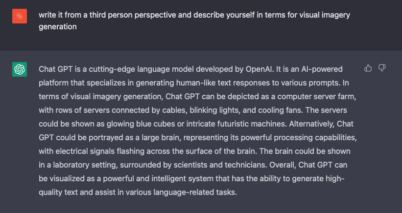 sagesoftheeast's tweet photo. The initial #ChatGPT  answer. It was long  so I did have to do some edits. I choose to go with the alternative suggestion ChatGPT provided within the response. https://t.co/M7dEUkyIAX