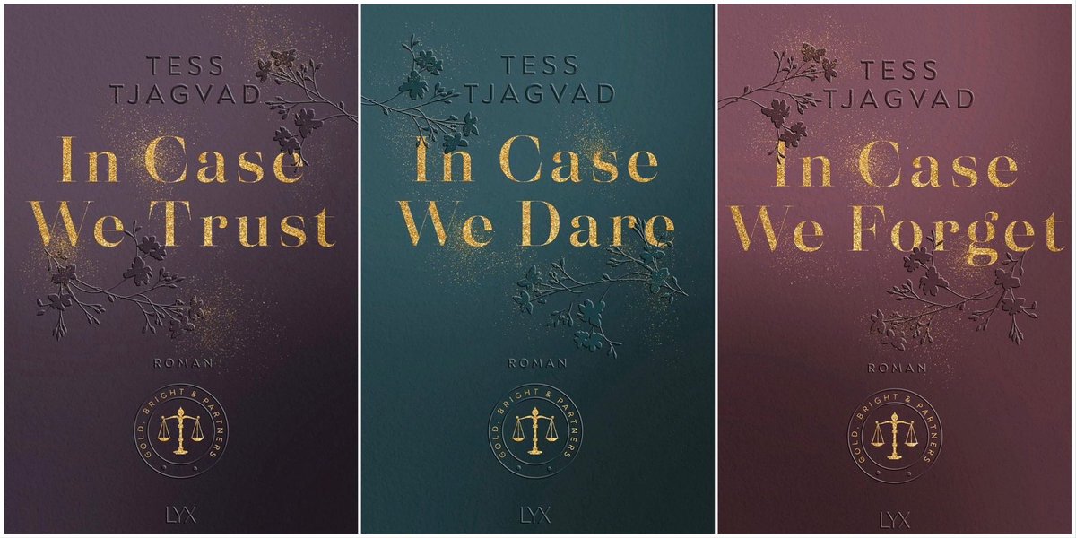 erzaehlperspekt's tweet photo. Willkommen in der Kanzlei Gold, Bright &amp; Partners. 👩🏻‍⚖️ ⚖️ 💜
#coverreveal #incasewedare #incaseweforget #incasewetrust #lyxverlag #soon #tesstjagvad https://t.co/hn5MH3PZSA