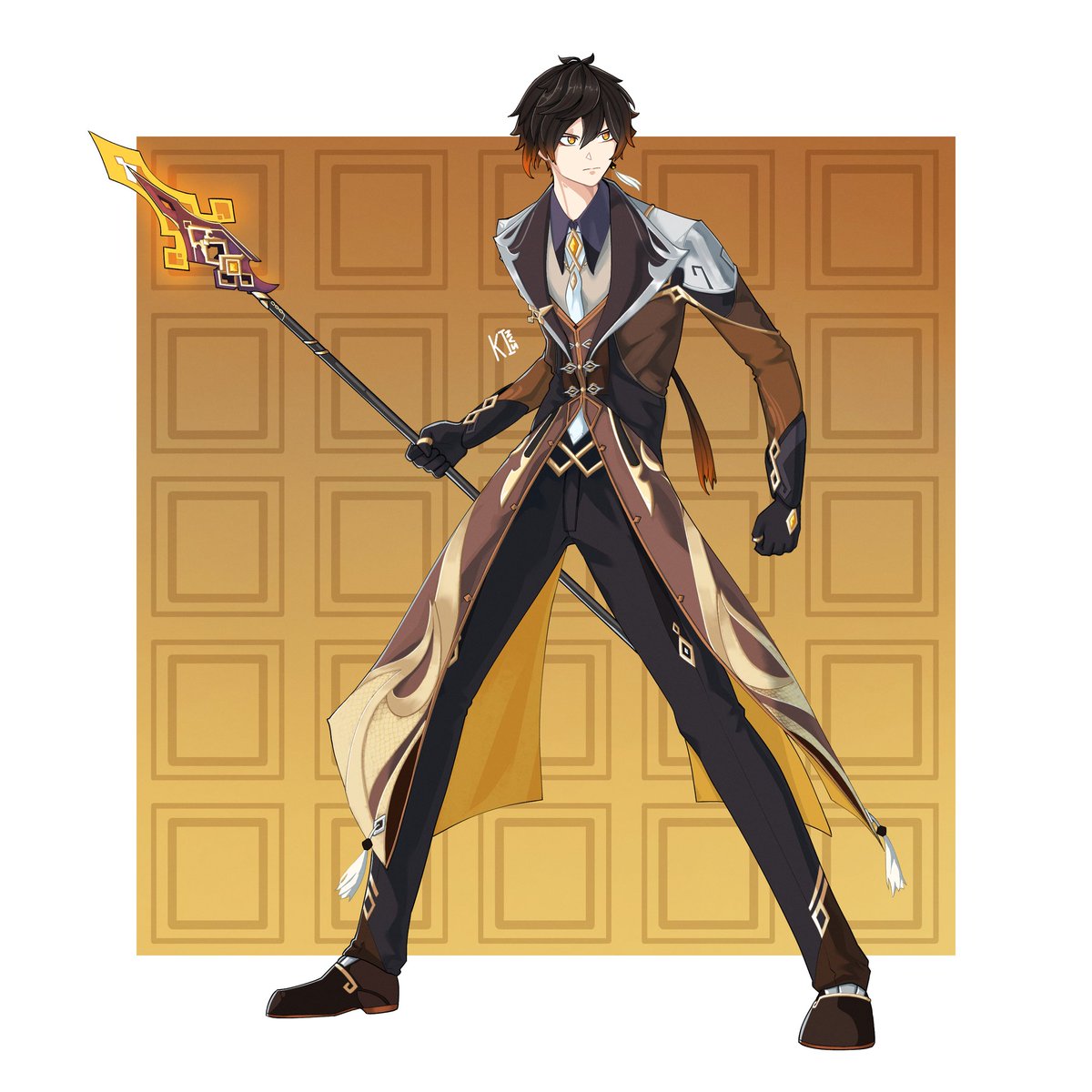 Zhong Li🧡🖤

#digitalart #genshinimpactfanart #zhongli
