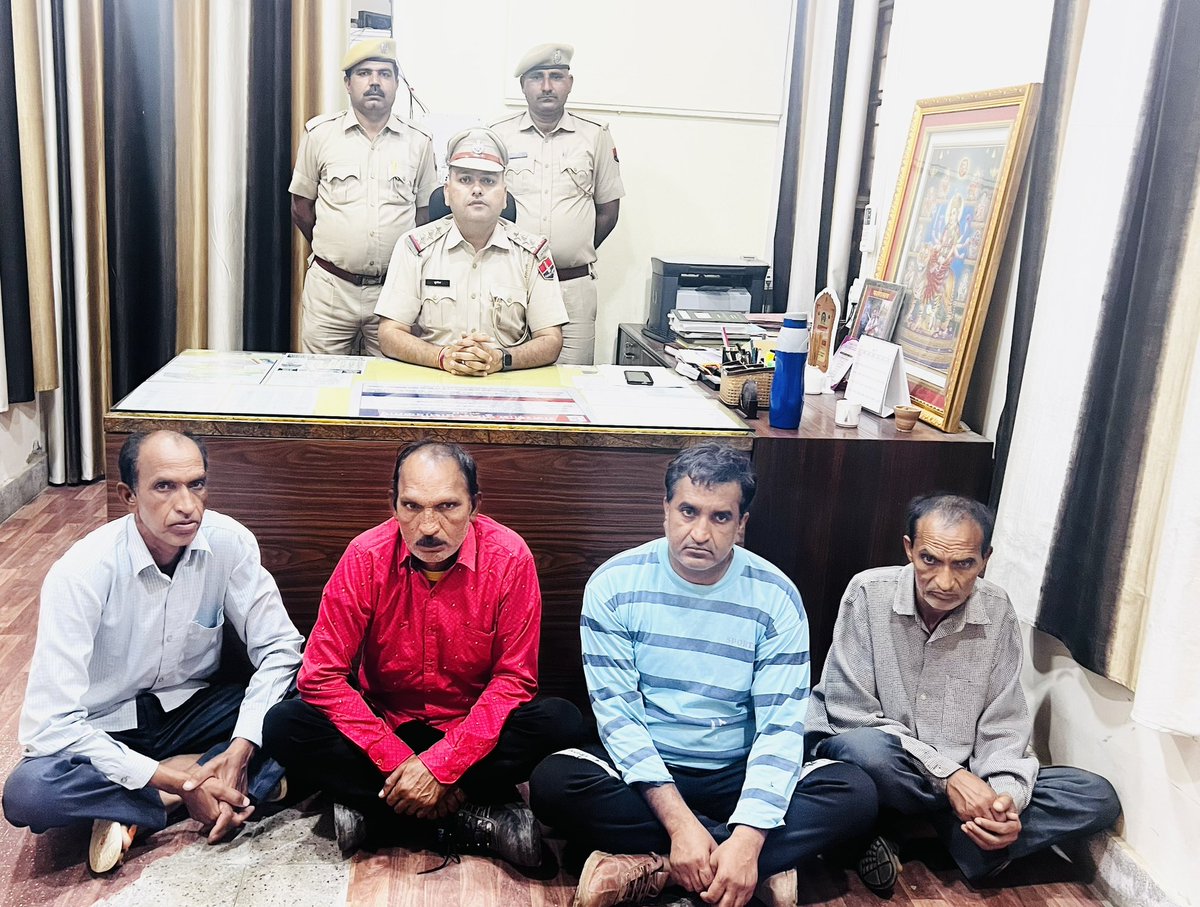 inspector_sunil's tweet photo. Congratulations team Nawalgarh @IgpJaipur @RajCMO @ips_mridul @PoliceRajasthan @IgpUdaipur @ABPNews @zeerajasthan_ @aajtak @News18Rajasthan @BBCHindi @TOIIndiaNews @thetribunechd @timesofindia @TheHinduCentre @JhunjhunuPolice @SikarPolice @DDNewslive @ZeeNews @ABPNews https://t.co/feqSOcyLjC