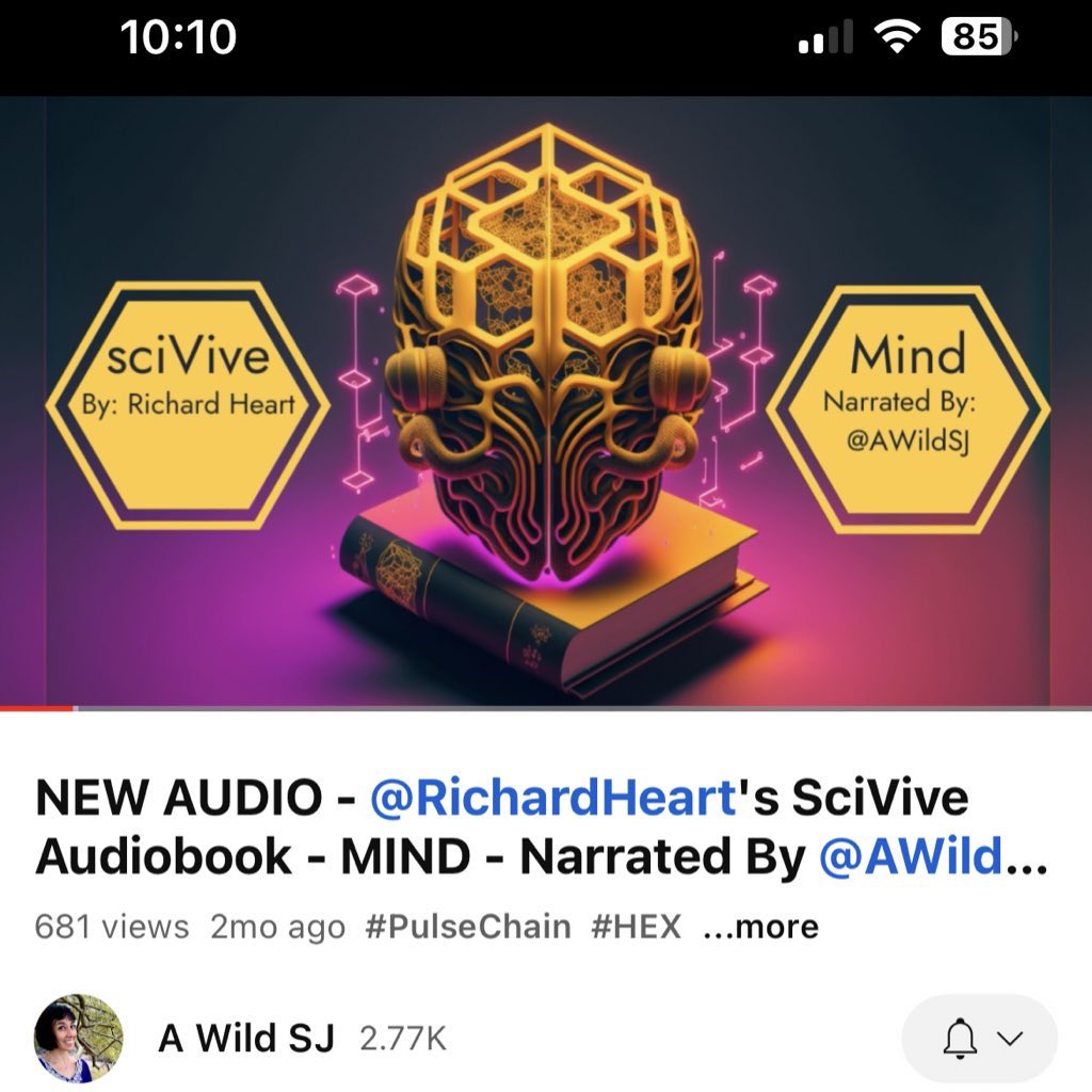 Wednesday morning #SciVive 🧠 📖 

<a href="/AWildSJ/">⬣ AWildSJ ⬣</a> <a href="/RichardHeartWin/">Richard Heart</a> 

$Hex #PulseChain #PulseX #HEXican