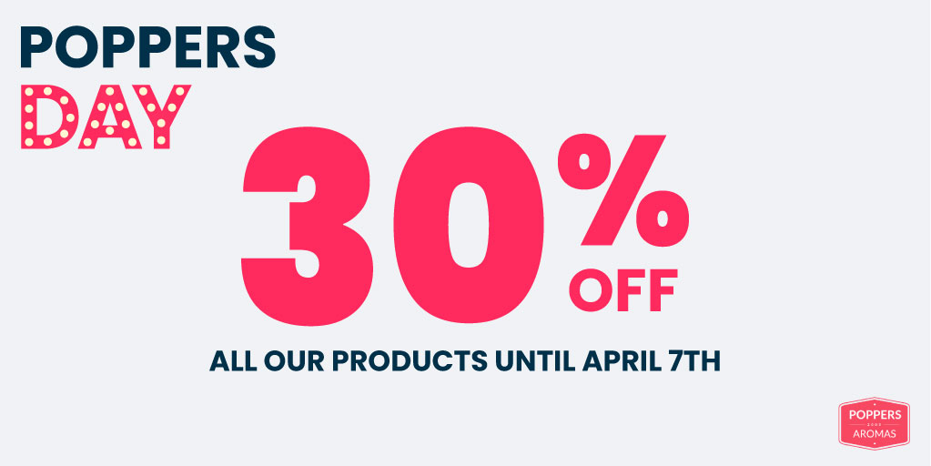AromasContact's tweet photo. POPPERS DAY 🥵

30% OFF all our products 👉 https://t.co/kLn1JGSe7K

#popperspig #poppersoriginal #poppersgay #internationalpoppersday #ppbh #freepoppers https://t.co/5laxA2IomR