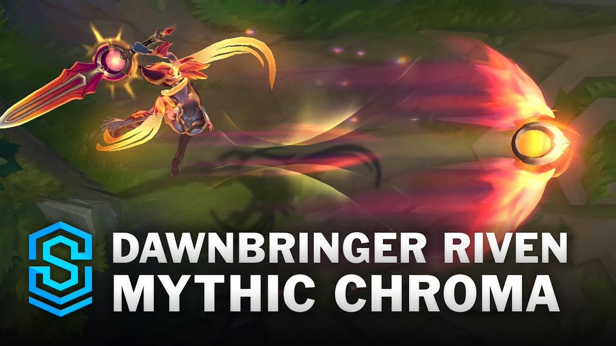 Jumaralo Hex on Twitter: "SkinSpotlights - Mythic Dawnbringer Riven