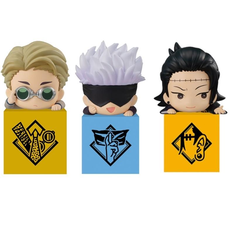 jjkfigures's tweet photo. Jujutsu Kaisen Hook Figures Furyu e Vol. 2: Gojo, Nanami, Geto https://t.co/qXPynvKnFN
