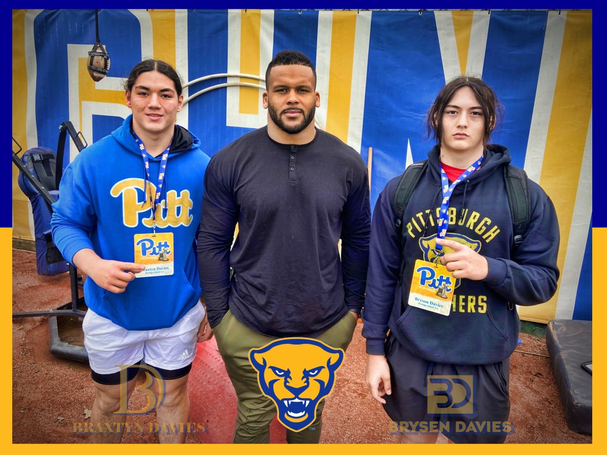 Brysen Davies on Twitter "Thank you Pitt_FB for having BraxtynDavies
