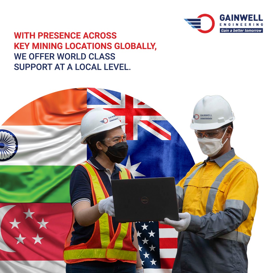GainwellE's tweet photo. We are present at important mining locations across the world. Whether you’re in a highly populated mining region or developing a greenfield site in a remote location, we are there to support you. https://t.co/9duWiPM1OQ