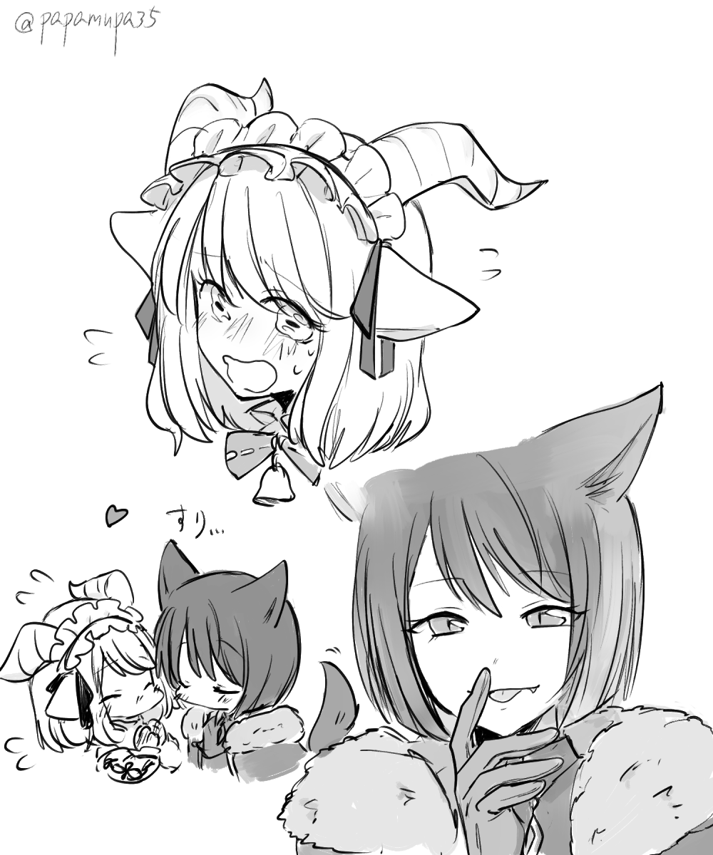 もっかい山羊🌸と狼🐧 