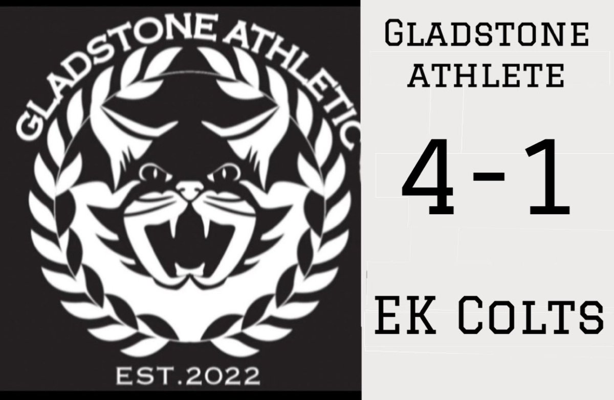 Full time in Beith Gladstone Athletic 4-1 <a href="/EKColts/">East Kilbride Colts</a>
A great team effort won us all 3 points courtesy of a double from @Kaicook1888 &amp; <a href="/MontyTJ9/">Lamont</a> 
Good luck with the semi final guys 👍
#monthestone