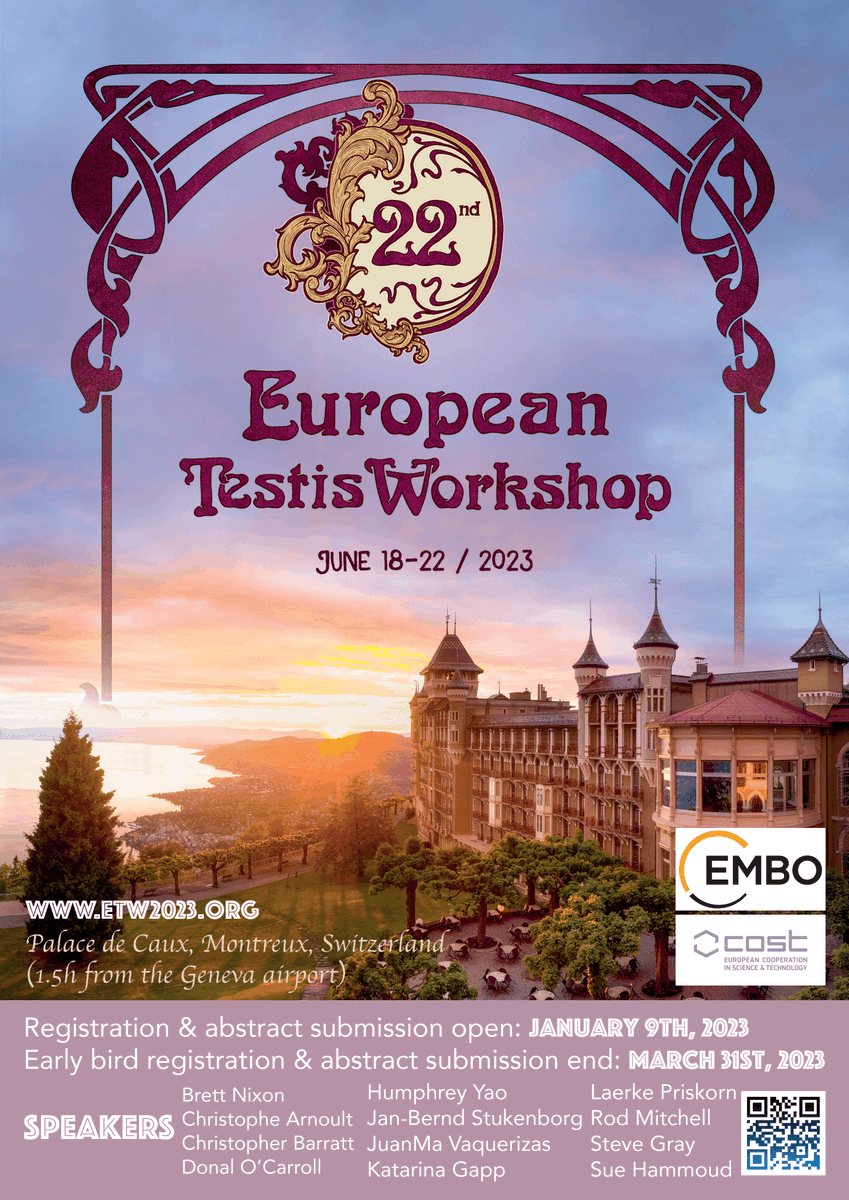 Dear colleagues
The ETW 2023 Congress has reached its maximum capacity of 260 participants. Registration is now closed.
Those who have already registered have two more weeks to submit their miniposters.
We thank you for your understanding.
etw2023.org