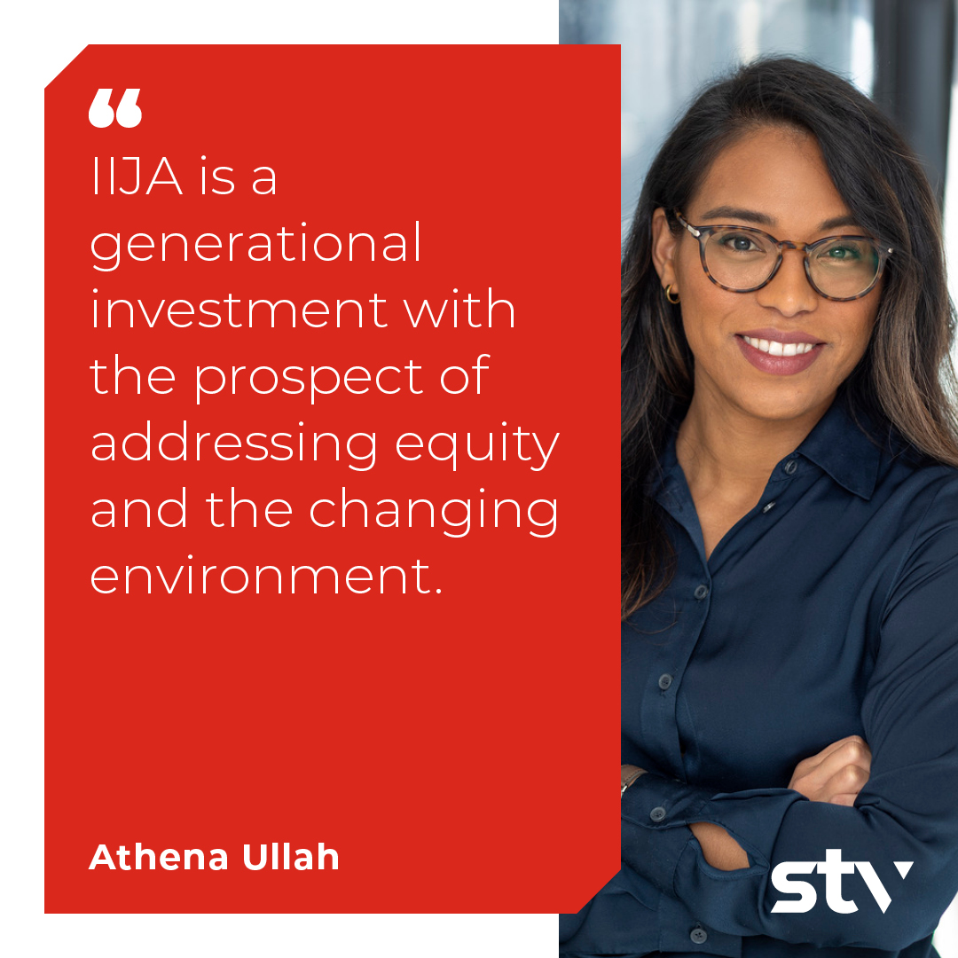 STVstories's tweet photo. Thanks, @ARTBA's Transportation Builder Magazine, for highlighting Athena Ullah's expertise as a #WomanInConstruction in your latest feature!

Athena shares how innovative partnerships between the public and private sectors can ensure #IIJA addresses #ClimateChange and #equity. https://t.co/tzdEwPa1im