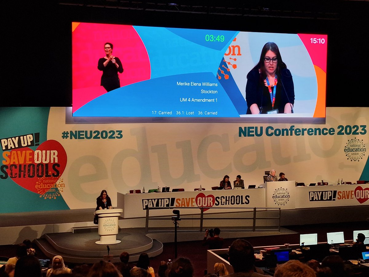 <a href="/merike1985/">Merike</a> highlights the "reckless" attitude of the government in trying to implement new ratio changes in Early Years #NEU2023
