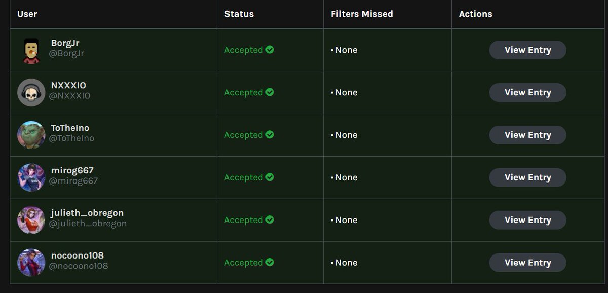 The winners are here!

⛩️<a href="/BorgJr/">Borg</a> wins a free SAMAKI, while

⛩️<a href="/ToTheIno/">InoMoon</a> <a href="/NXXXIO/">NXXXIO</a> <a href="/mirog667/">Miro Sli ⌘</a> @julieth_obregon <a href="/nocoono108/">nico</a> get WLs!

⚠️Pre-sale starts today, make sure to DM us your wallets!