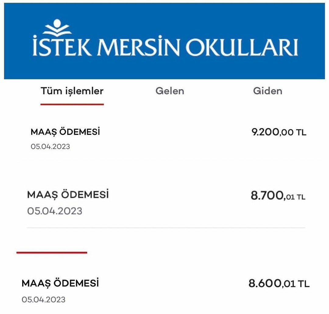 ogretmensendika's tweet photo. Mersin İstek Okullarının (@istekokullari) düşük ücretlerle öğretmenleri çalıştırma politikası devam ediyor. Öğretmenlere verilen söz tutulmadı. Okulun sahibi Hamza Şimşek asgari ücret düzeninde ısrar ediyor. Markalar, ünvanlar öğretmen emeği üzerinden yükseliyor! #asgariyeisyan https://t.co/ShvZJJ1b0z