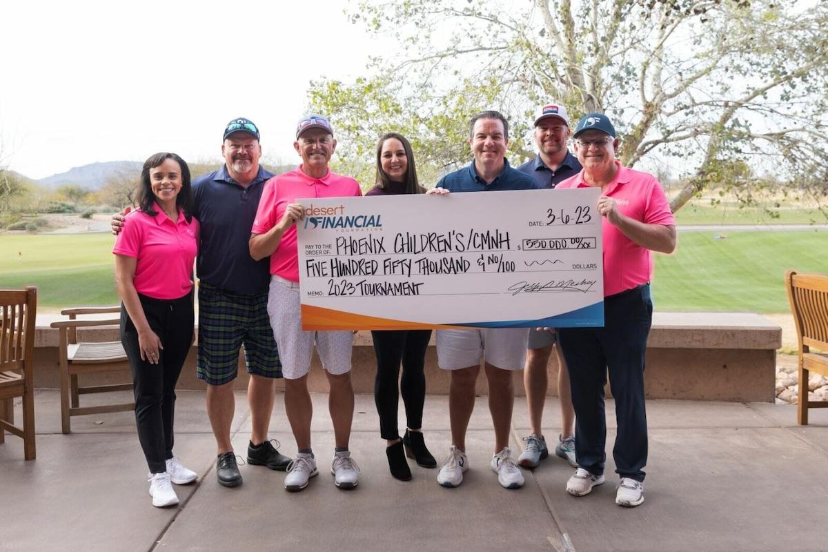 Desert Financial Raises $550,000 for Phoenix Children's
Read more at desertfinancialopen.com/news