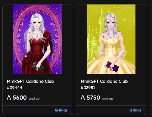 MeetMetaKingdom's tweet photo. Join Minting now.  MmkGPT Cardano Club is a fully open mint with 5,000 NFTs. Everyone can participate.  

https://t.co/bdg4N67jiX
gogo! 
#ADA #mmkgpt #oremob #MagicKongs #UtilityNFTs #CardanoMint #Cardano #clay #marketplace #raffles #NFTNYC2023 #ForTheHerd #stagalliance #MechPavs #MallardUP #NFTs #Giveaway #NFT #Crypto #Airdrop #Freemint #NFTCollection