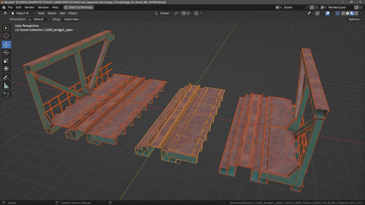 outerradev's tweet photo. Procedural bridges and tunnels in #OWS https://t.co/r7YJks6qDo