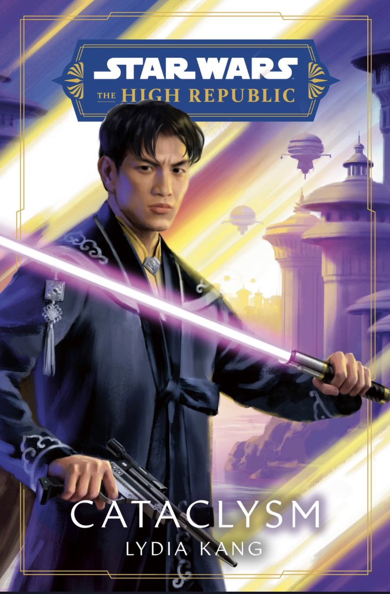 Congrats to the brilliant and prodigious Lydia Kang, who has now joined the STAR WARS literary universe with CATACLYSM!  Lydia has been a STAR WARS fan since childhood and, after distinguishing herself with  thrillers, YA, and nonfiction, she is loving this icing on the cake!