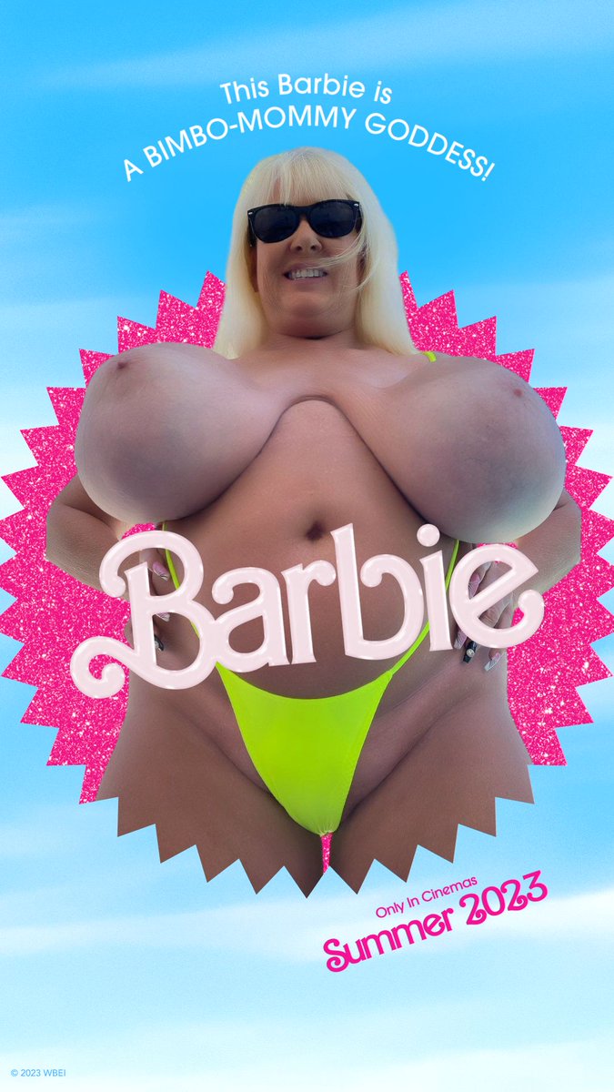 @KaylaKleevage THIS BARBIE IS A BIMBO-MILF FUCKING GODDESS!!! 💦💦💦 THE NEW BARBIE MOVIE IS FINALLY GONNA INTRODUCE A NEW HUGE FEMALE AUDIENCE TO THE BIMBO LIFESTILE & LEAD A GIANT NUMBER OF MALES TO PORNSEXUALITY!!! 💦💦💦 @TPMItaly @ThePornMessiah @SccsMRUK @TheBoobHound