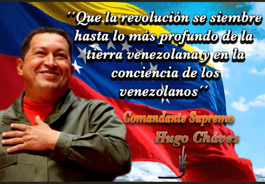 Jamás he sido fantástico de un partido político, ni mucho menos religioso, lo que comparto con todos ustedes, lo aprendí del Cmdte Hugo Chávez a ser autocrítico y aceptar que que se hace mal o se ha echo mal hay que corregir sobre marcha las cosas.
#chavezhechomillones