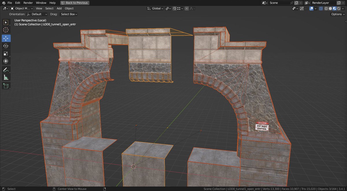 outerradev's tweet photo. Procedural bridges and tunnels in #OWS https://t.co/UvKg94iBu4