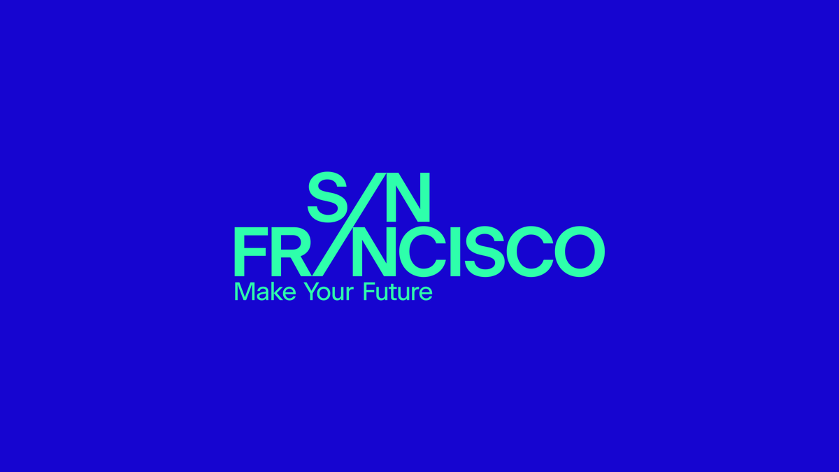 ucllc's tweet photo. Today on Brand New (Noted): New Logo and Campaign for Make Your Future San Francisco by @dnco 
https://t.co/OHi7OWmckY https://t.co/1dz5ftIUbe