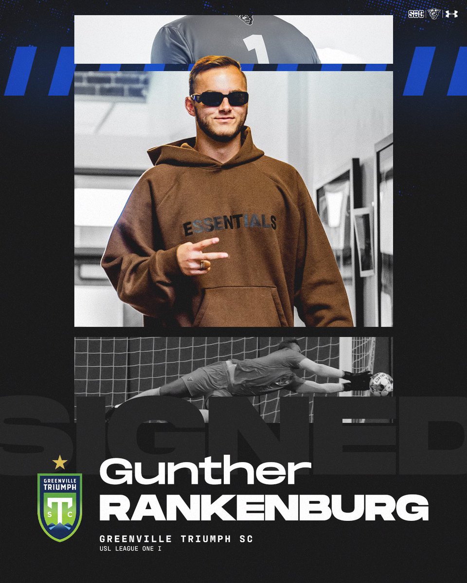 𝒮𝐼𝒢𝒩𝐸𝒟 😎

Congratulations to Gunther on signing his first pro contract with @gvltriumph !! 👏

#OurCity | #PantherPro