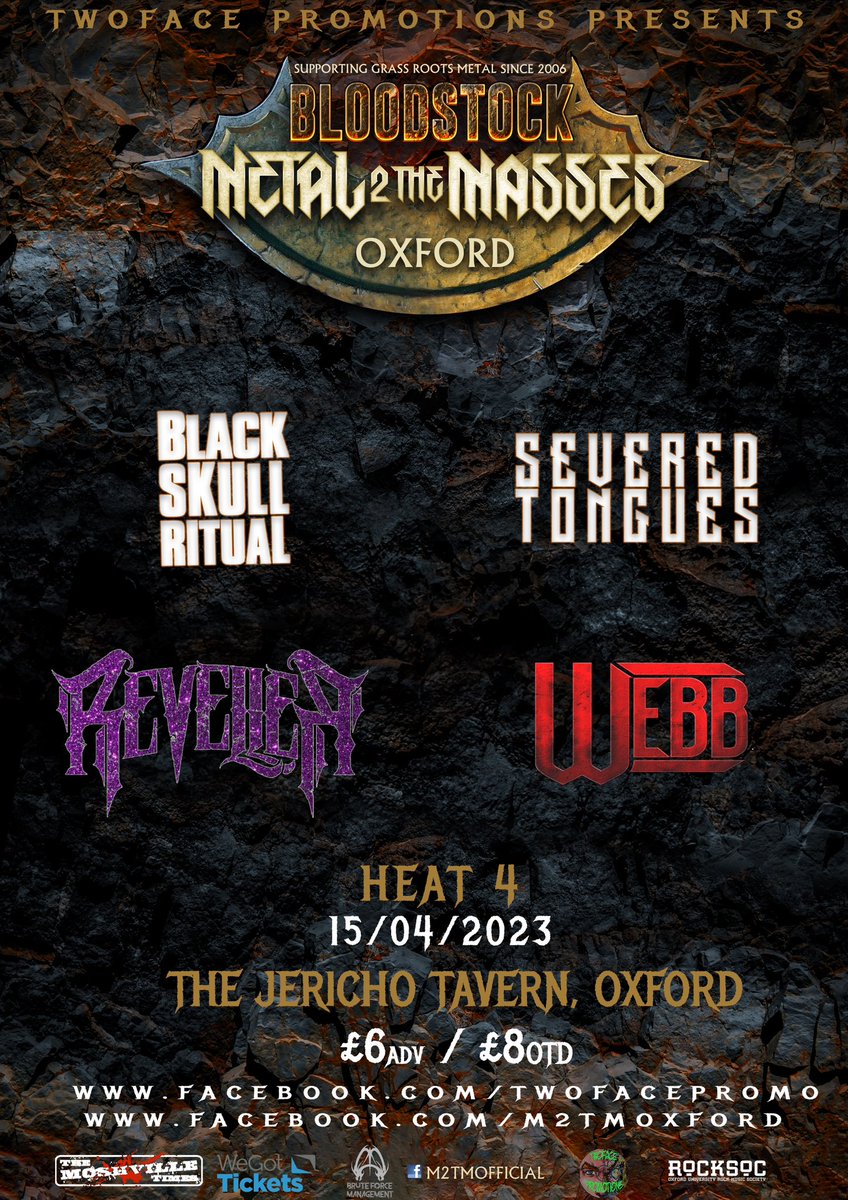RevellerUK's tweet photo. Up next for us is this one at The Jericho Tavern in Oxford

Tickets available now: https://t.co/t5mopOS4UQ https://t.co/Yyg7TwDYMB