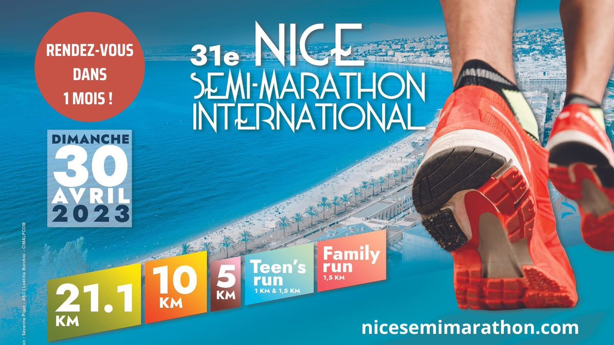 Notariat0's tweet image. Le 20e Challenge des Notaires (courses du Semi Marathon de NICE) : ce sera le 30 avril prochain.
nicesemimarathon.com/2023/inscripti…
Edition en hommage à Jean-François Benchetrit, avec des surprises : T-shirts, tombola avec lot  exceptionnel, cadeau surprise et déjeuner.