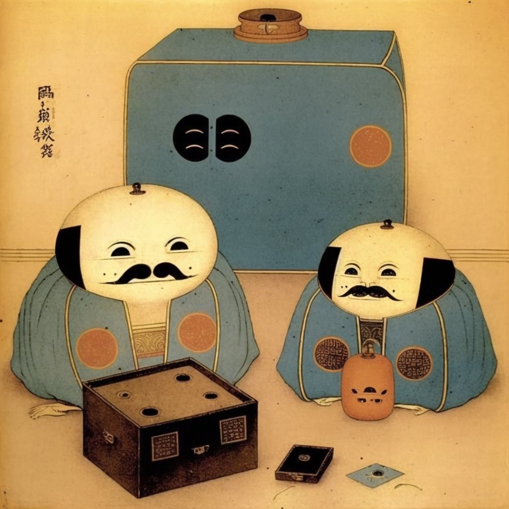 "Unboxing"
just minted on <a href="/objktcom/">objkt</a> 

objkt.com/asset/KT1BY9zo…
#AIart #NFTCommunity #tezosart #AIArtCommuity