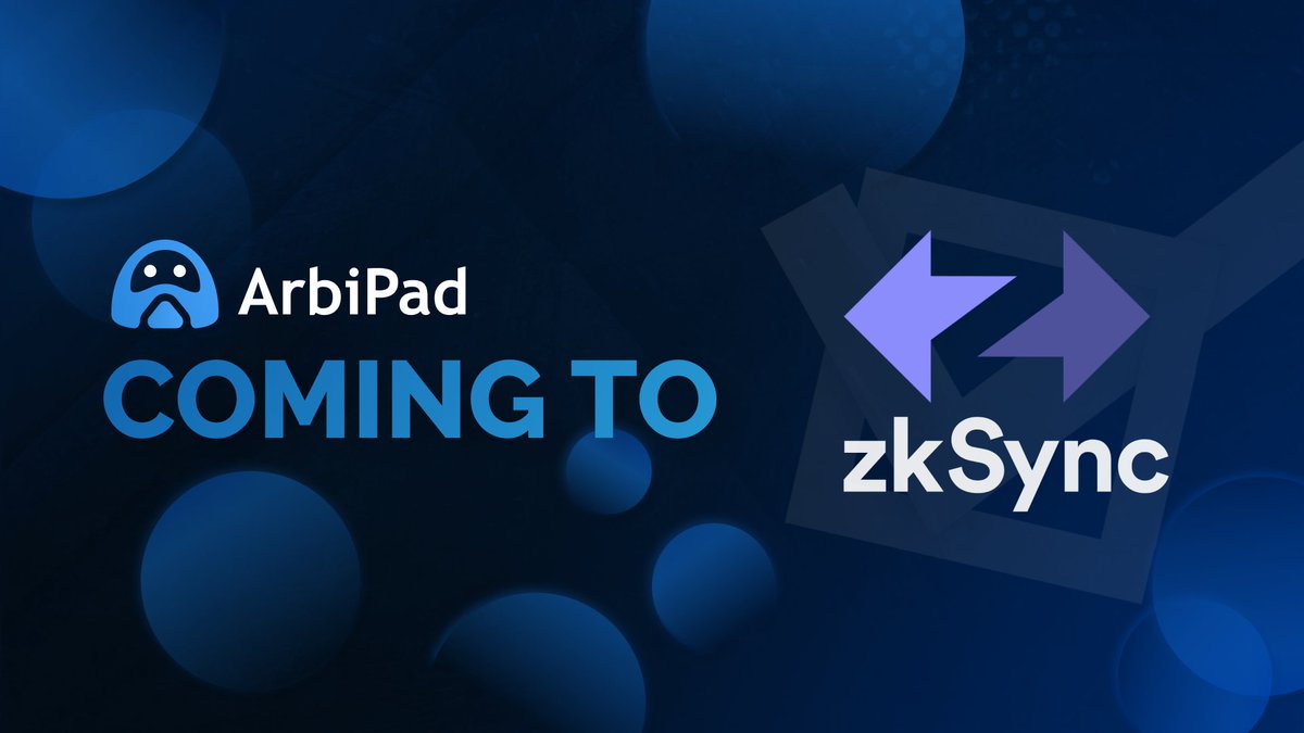 Arbipad (@arbipadcom) on Twitter photo We're thrilled to announce that ArbiPad is coming to <a href="/zksync/">ZKsync (∎, ∆)</a>, a cutting-edge L2 scaling solution for Ethereum.
The move to zkSync reflects our commitment to provide our users w/ the best experience by leveraging the latest technological advancements in the industry.
A thread🧵 We're thrilled to announce that ArbiPad is coming to <a href="/zksync/">ZKsync (∎, ∆)</a>, a cutting-edge L2 scaling solution for Ethereum.
The move to zkSync reflects our commitment to provide our users w/ the best experience by leveraging the latest technological advancements in the industry.
A thread🧵