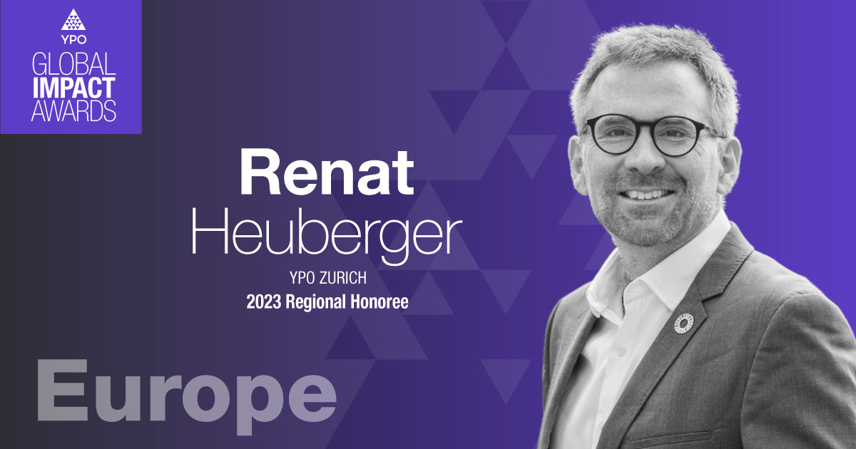 We're thrilled to share that South Pole CEO <a href="/RenatHeuberger/">Renat Heuberger</a> has been recognized by <a href="/YPO/">YPO</a> as a Global Impact Award Honoree. 

#YPO is the largest community of changemakers on Earth — with over 30,000 leaders all striving to improve lives, businesses and the world, too.