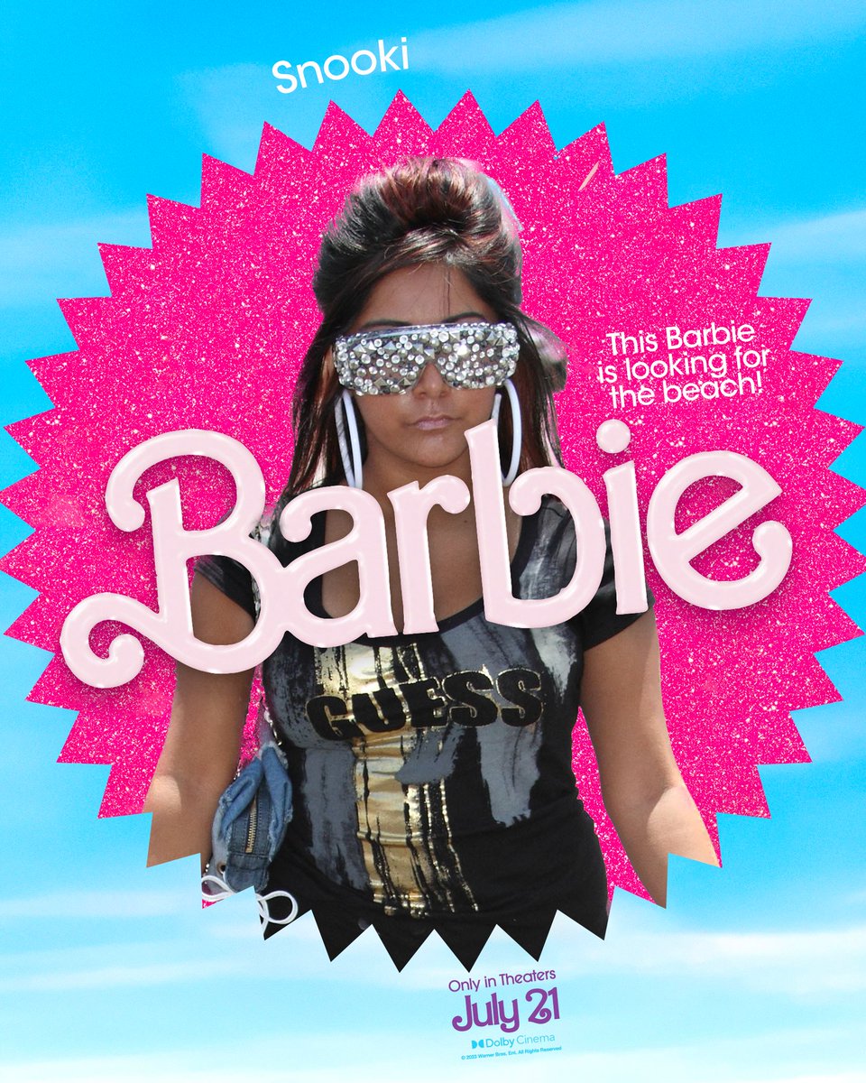 JerseyShore's tweet photo. 8 tickets to @barbiethemovie, please. ✨ https://t.co/0NmAD79WZR