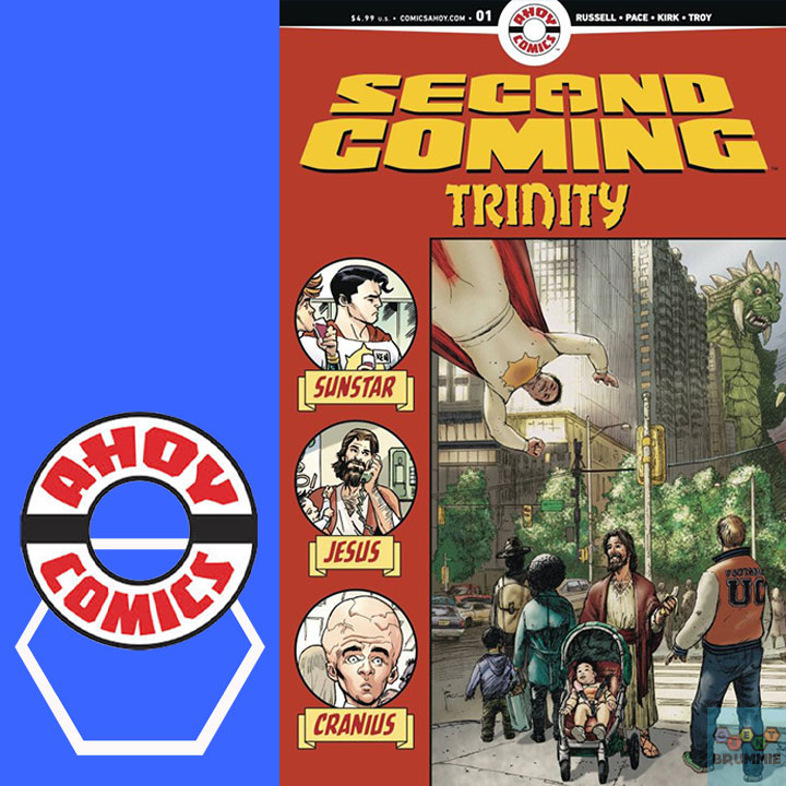 GeekyBrummie's tweet photo. Next up #OnTheRadar is #SecondComingTrinity #1 by @manruss @rpace and #LeonardKirk from @AhoyComicMags - great to have another run of this series, which is equal parts funny and wise ^KB https://t.co/MyZ2U9nZ4u https://t.co/cGV764IhWk