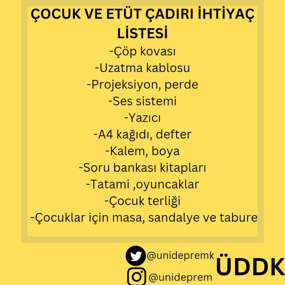 uniDepremK's tweet photo. Dayanışmayla kalın! https://t.co/gZJKL5zKQ0