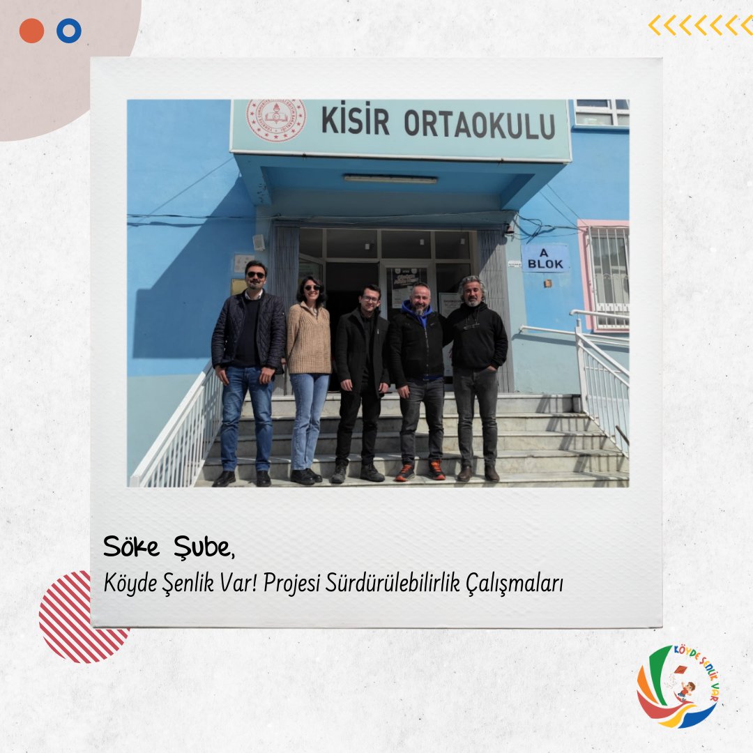 Çağdaş Yaşamı Destekleme Derneği Söke Şubemiz, Aydın’ın Kisir Köyü’nde gerçekleştirdiği Köyde Şenlik Var! Projesi sonrası köydeki öğrencilerimizi ziyaret ederek onları, Bilimin Çakıl Taşları projemize dahil etmek için çalışmaları başlattı! 🎈💙

İyi ki Köyde Şenlik Var!