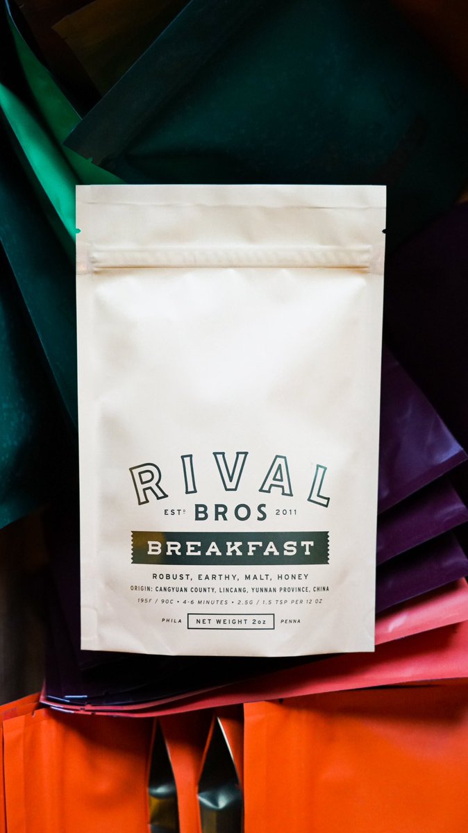 Spill the tea. Check out our own line of loose leaf teas - visit the shops or the eshop by clicking-through this link: rivalbros.com/tea
