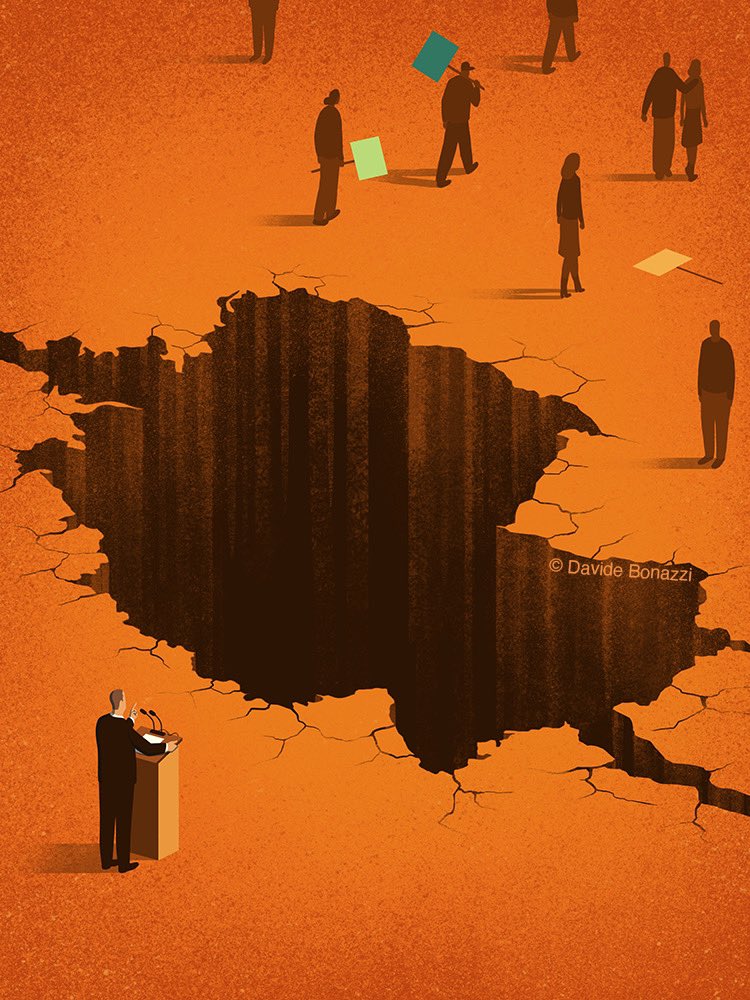Davide Bonazzi (@davidebonazzi2) on Twitter photo Cover and interior illustrations for <a href="/cicero_online/">Cicero Online</a> about the crisis of democracy: what can be done when more and more people feel distant from politics and feel left out of many aspects of civic life. bit.ly/3zzoNlN #illustration Cover and interior illustrations for <a href="/cicero_online/">Cicero Online</a> about the crisis of democracy: what can be done when more and more people feel distant from politics and feel left out of many aspects of civic life. bit.ly/3zzoNlN #illustration