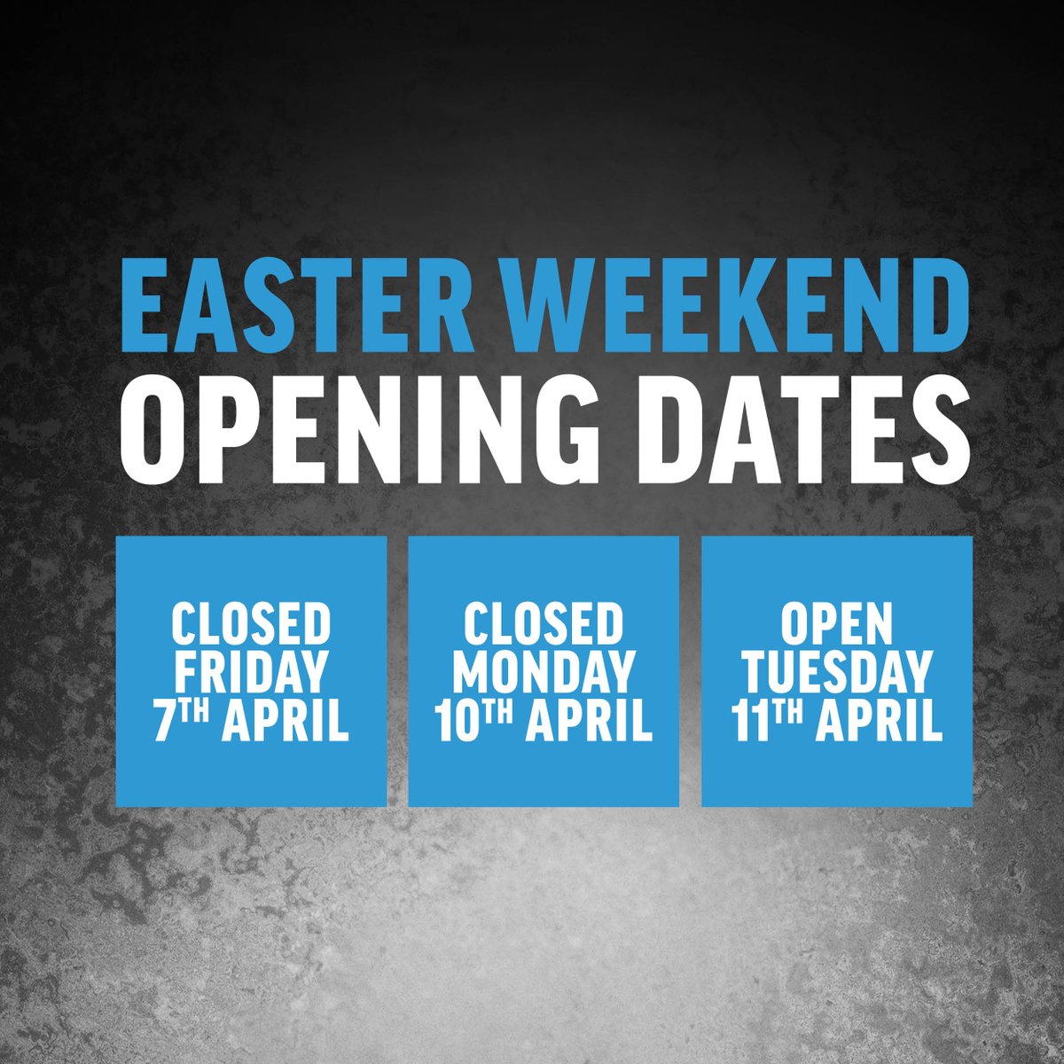 We will be closed this upcoming bank holiday on both the 7th &amp; 10th of April and will reopen on the 11th. 

Happy Easter from the PWP team, we hope you all have a good weekend!

Feel free to send any enquiries for us to pick up when we return: ow.ly/ISVG50NBbx9