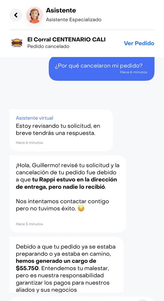 laingrima's tweet photo. @NanyPardo @RappiColombia Mi novio me mando unas malteadas de El Corral a mi trabajo, yo estaba en la entrada esperando y a él le llegó un mensaje que el RT se había ido por demoras para recibir el pedido, se robaron las malteadas y le cobraron todo el dinero! 
@RappiColombia https://t.co/5PNc3LS0RV