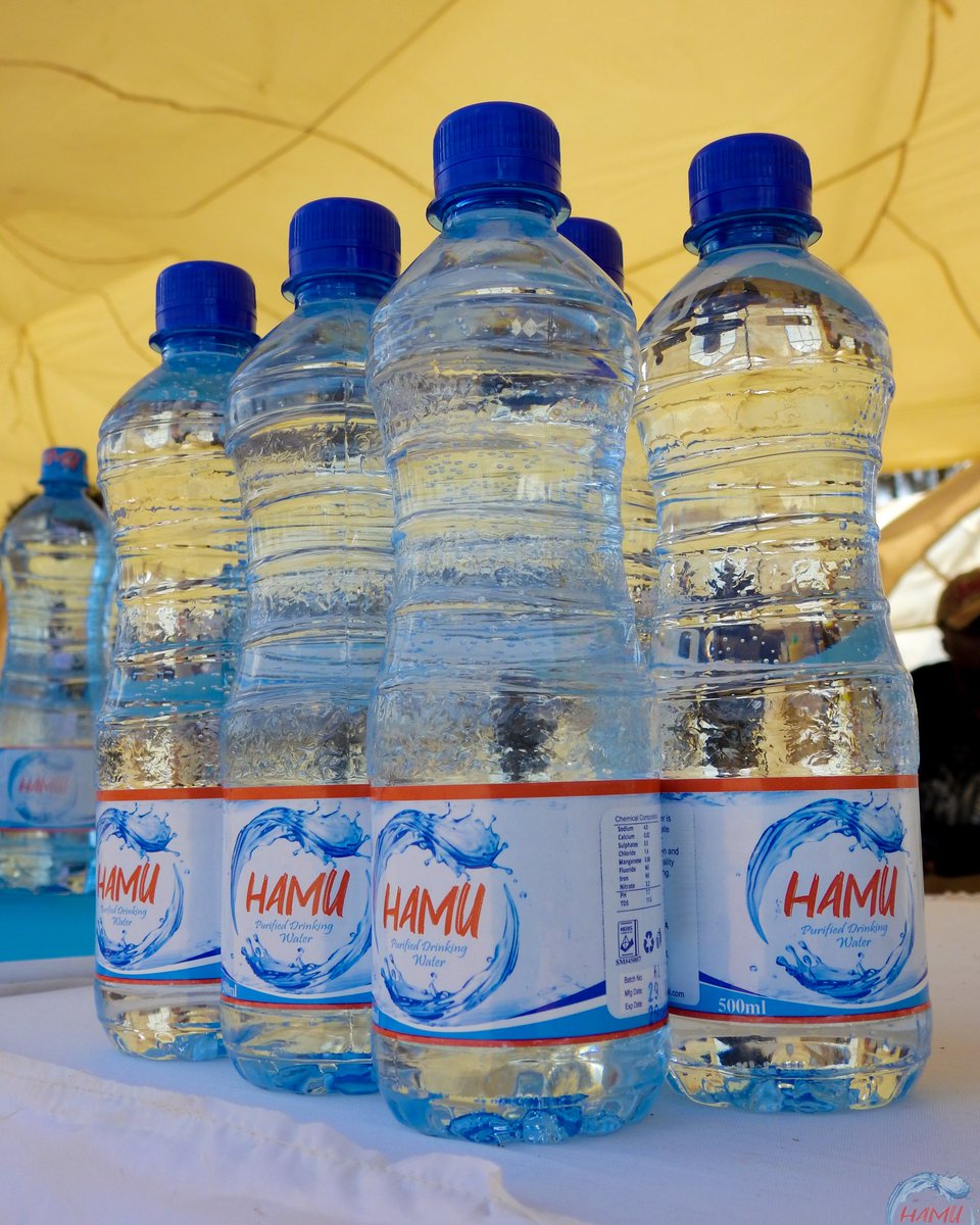 Sip of greatness!! Hamu water! 
We pick, refill and deliver your!
 Call 0705444022. 
hamuwater.com