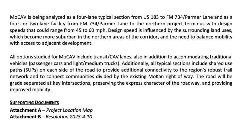 <a href="/tomwald/">Tom Wald</a> Email TPBcomments@campotexas.org by 5PM tomorrow (Thursday) and let them know how fucking stupid it is to keep building highways. This money should go to mass transit instead of building another state highway right between 35,183, 973 and 130. JFC there are enough highways.